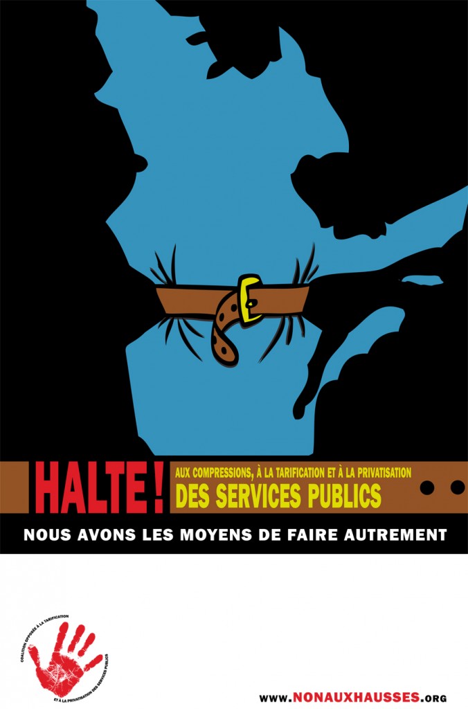 Affiche HALTE avec espace blanc