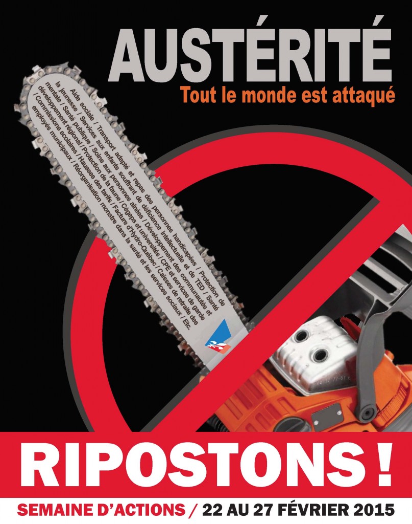 Affiche Ripostons nationale